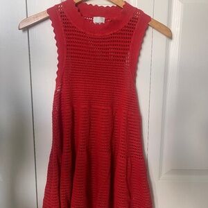 Anthropologie Maeve Crochet tunic XS